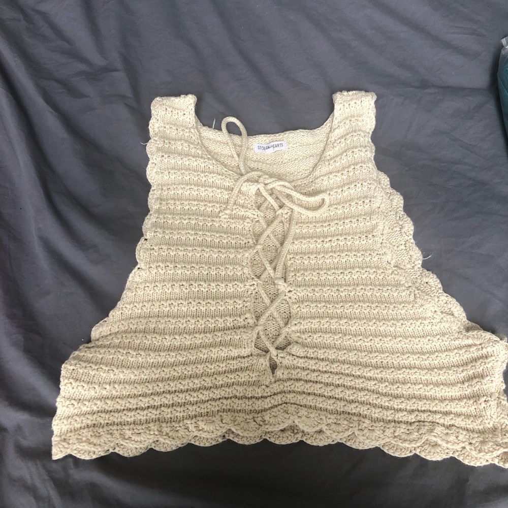 M/L Crotchet Crop Top